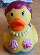 LARGE MERMAID RUBBER DUCK-