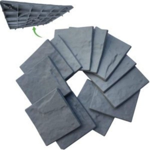 Garden stepping stones plastic - stones,