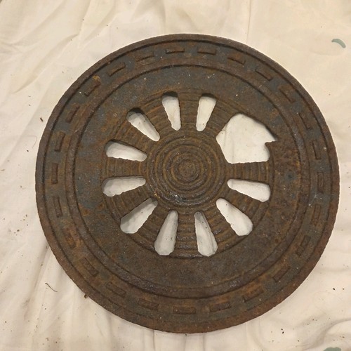 Cast iron round coal - iron,