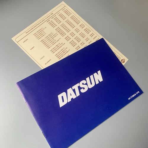 Datsun nissan 1978 - datsun, uk