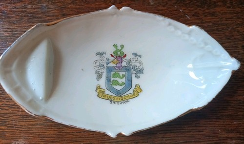 Vintage crested china rowing - vintage,