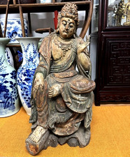 Buddha Large Wooden Statue