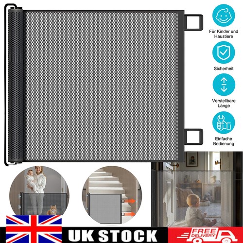 Retractable pet dog gate - dog,