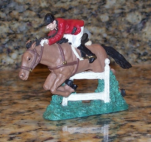 Jockey race horse - jockey, jumping