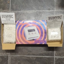 Sunvic TLX RFD Wireless Digital Thermostat + Receiver 