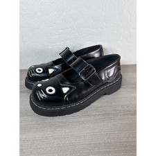 T.U.K BLACK Kitty Face Mary