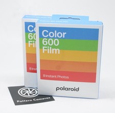 Two packs of Polaroid 600 Colour / Color Instant Film for Polaroid 600 Cameras