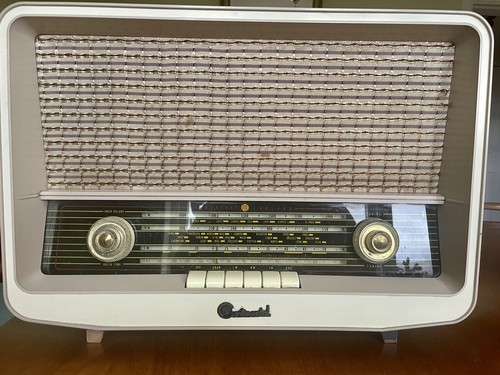 Vintage 1958 radio pye - vintage,