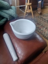 Pestle and Mortar Set White