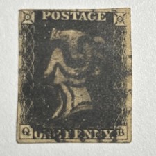 GB SG2 QV 1840 Penny Black