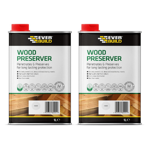 Everbuild clear wood - clear, preserver