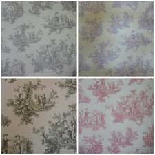 Toile De Jouy Wallpaper -