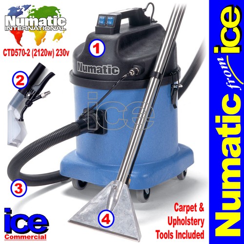 Numatic ctd570 twin motor - twin,