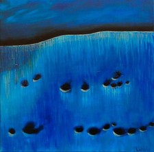 Original abstract  mixed media