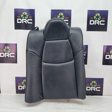 MAZDA RX8 RX-8 03-12 REAR DRIVER RIGHT LEATHER SEAT BACK CUSHION PAD BLACK