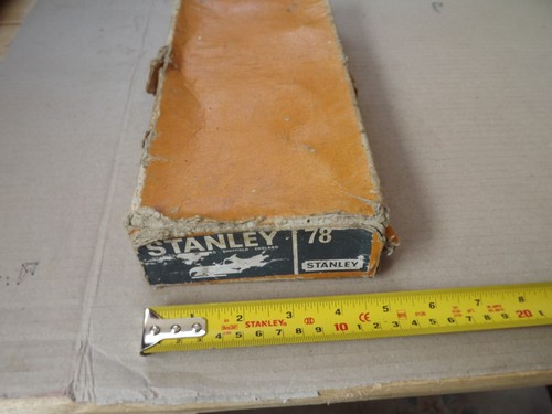 Vintage stanley rebate - no, 78