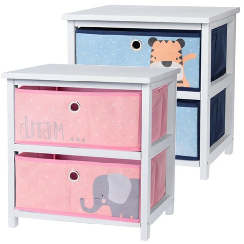 Mdf wooden drawer bedside - 2,