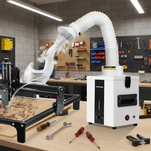 50w fume extractor laser smoke - extractor,