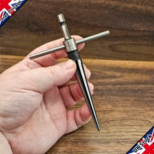 Hand Taper Hex Reamer Metal Deburring Enlarge Pin Hole Chamfering Tool 3-13mm