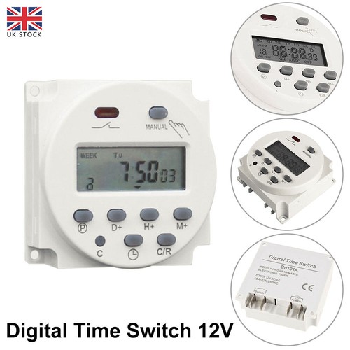 12v 16a lcd digital timer - 16a,