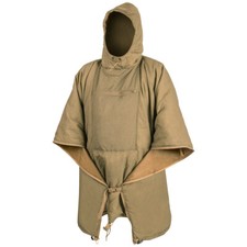 Helikon Swagman Roll Insulated Poncho Liner Hooded Coat Climashield Apex Coyote