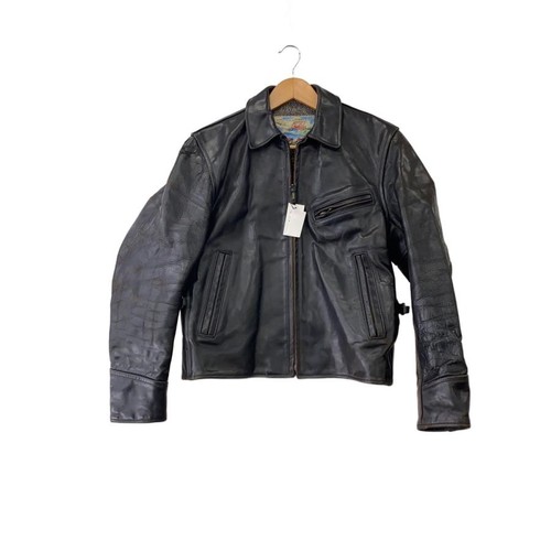 Aero leather men blouson - leather,