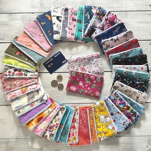 Zippered small fabric - small,