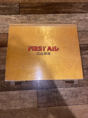 Vintage first aid - aid, kit