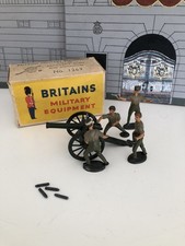 BRITAINS ROYAL ARTILLERY GUN &