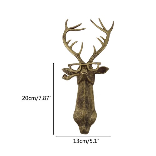 Artificial deer head antlers - artificial,
