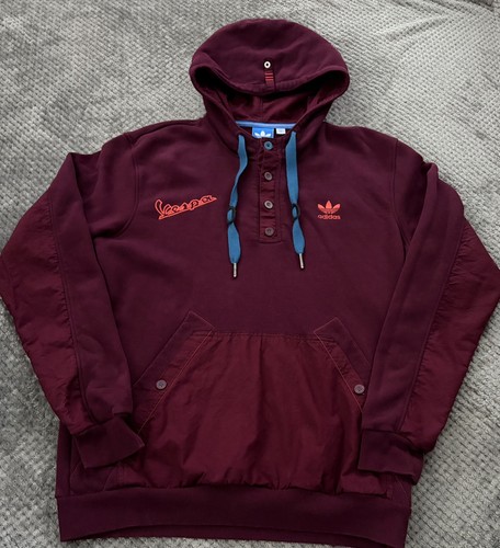 Vintage burgundy adidas vespa - adidas,