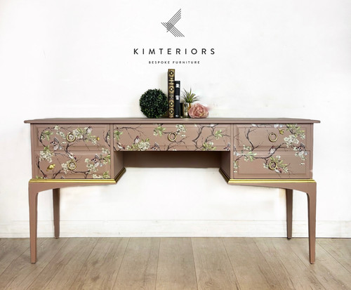 Pink and gold stag - gold, drawer