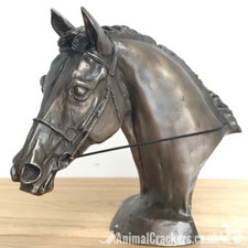 Harriet Glen Bronze Race Horse