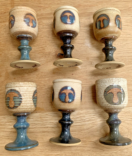 Set six vintage - of,