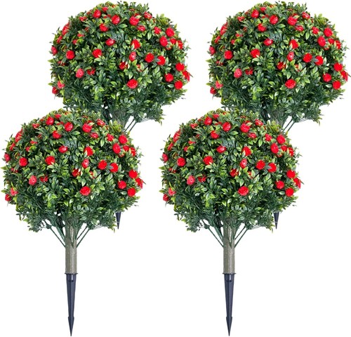 Artificial topiary ball trees - ball,
