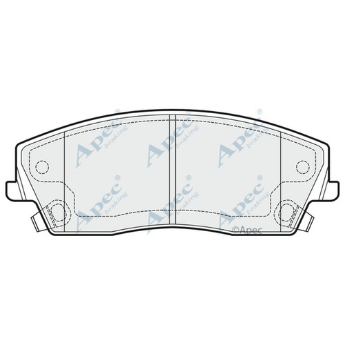 Brake pads set for chrysler - pads,