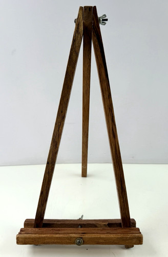 Vintage easel wood table top - vintage,