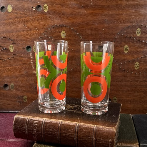 Vintage retro orange green - vintage,