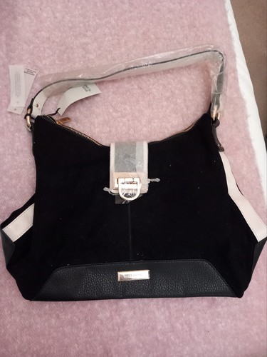Bnwt river island - black, faux