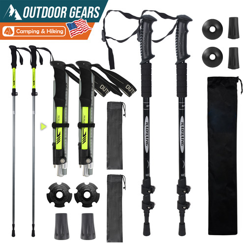 Pair collapsible trekking - 1,