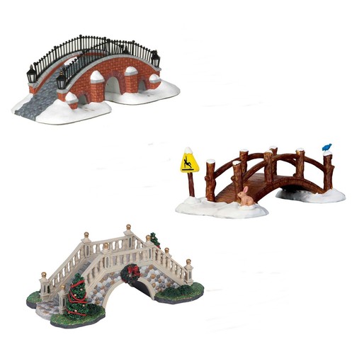 Lemax bridge christmas village - lemax,
