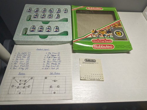 Subbuteo 66000 world - subbuteo, squad