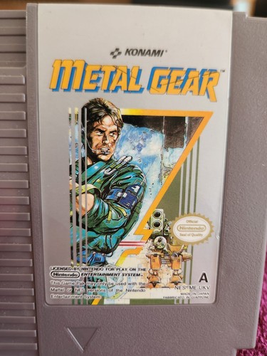 Metal gear nintendo nes - -,