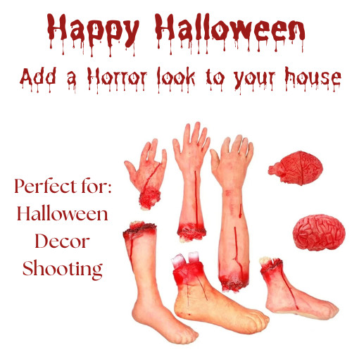 Halloween fake body parts - fake,