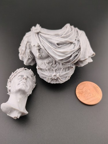 Scale resin bust model - bust,
