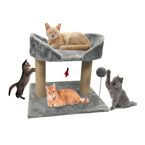 Large cat kitten scratcher bed - large,