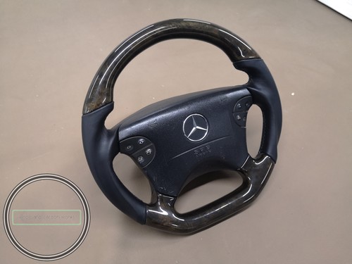 Mercedes amg wood steering