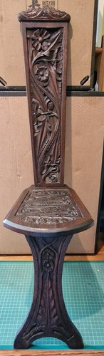 Vintage carved hard - carved, wood