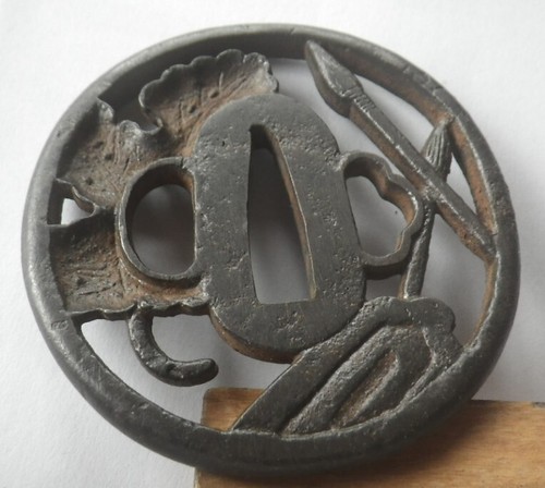 Japanese sword tsuba - sword,
