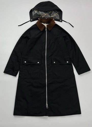Barbour mette wax coat jacket - barbour,